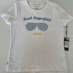 Karl Lagerfeld Tshirt White Size S